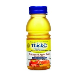 Thickened Beverage Thick-It AquaCareH2O 8 oz. Apple Ready to Use