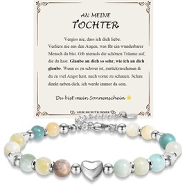 JEWTOP Gifts for Daughter, Sister, Best Friend, Bracelet, Gifts for Women, Girls, Birthday, Christmas, Graduation