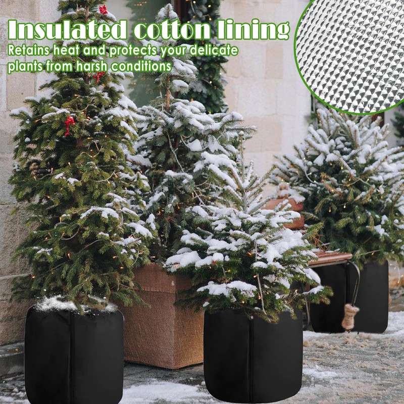SilverChry Plant Protection Bag, Plant Roots Keep Warm, Plant Protection