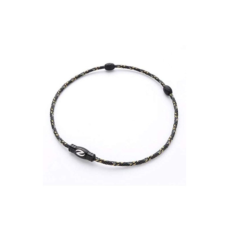 Zaoral(ザオラル) リカバリーネックレス ブラック/ブラック S