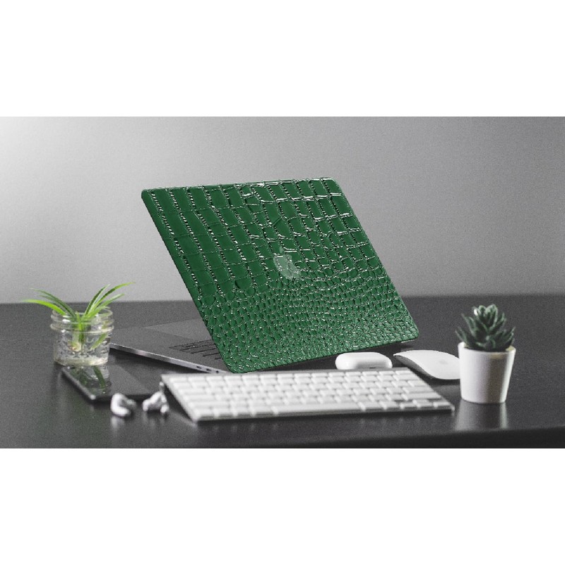 KEROM Crocodile Case for MacBook Pro 14 Inch 2024-2021 M4