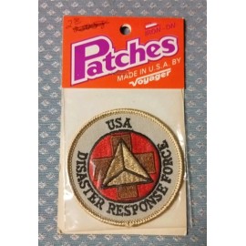 Voyager NEW Vintage Voyager USA Disaster Response Force Embroidered Patch Iron-On or Sew