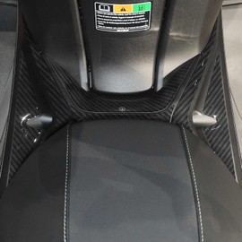 labelbike - 3D Sticker Motorcycle Roll Platform Protection and Decoration in Resin Compatible with Yamaha Xmax 125-300 2023