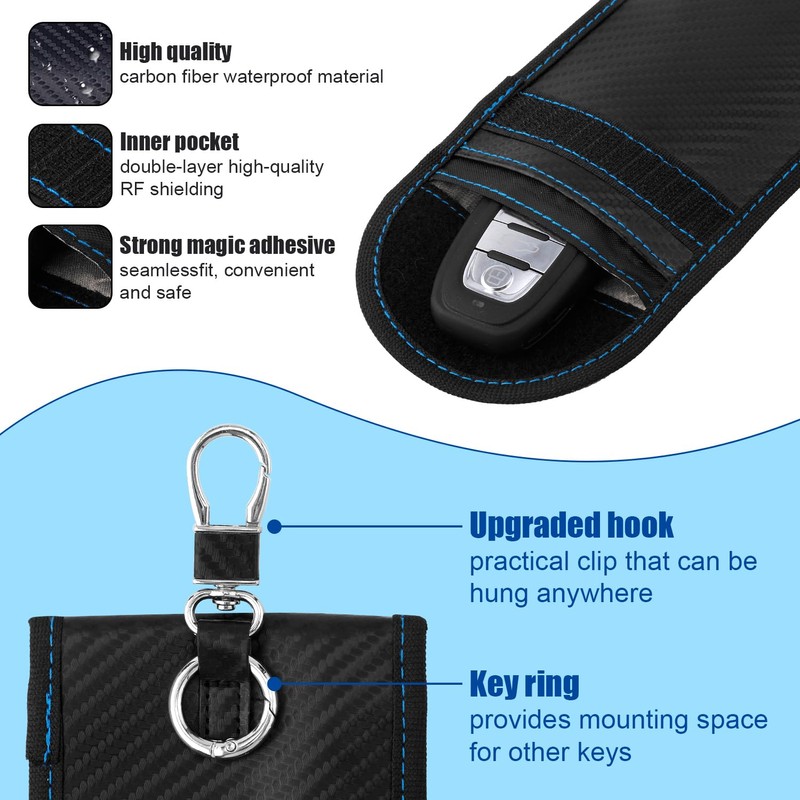PEUTIER Faraday Bags, 15 x 9.5 cm Faraday Bag Car