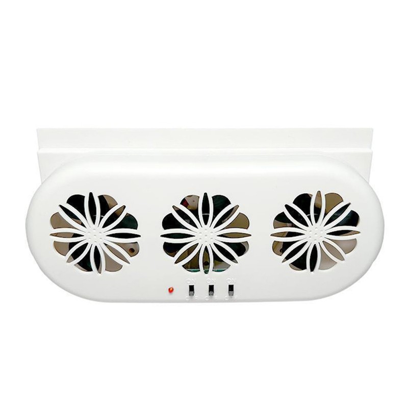 3-Fan Car Exhaust Fan USB Air Circulation Fan Ventilator Silent