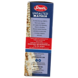 Streit's Streit's Unsalted Matzo, 11 oz