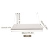 2 Set Fabric Wall Cubicle Shelf with Hooks, Wall Mounted