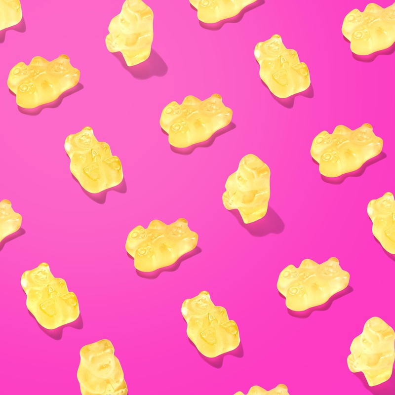 Albanese Candy, Pineapple Gummi Bears, 5-pound Bag