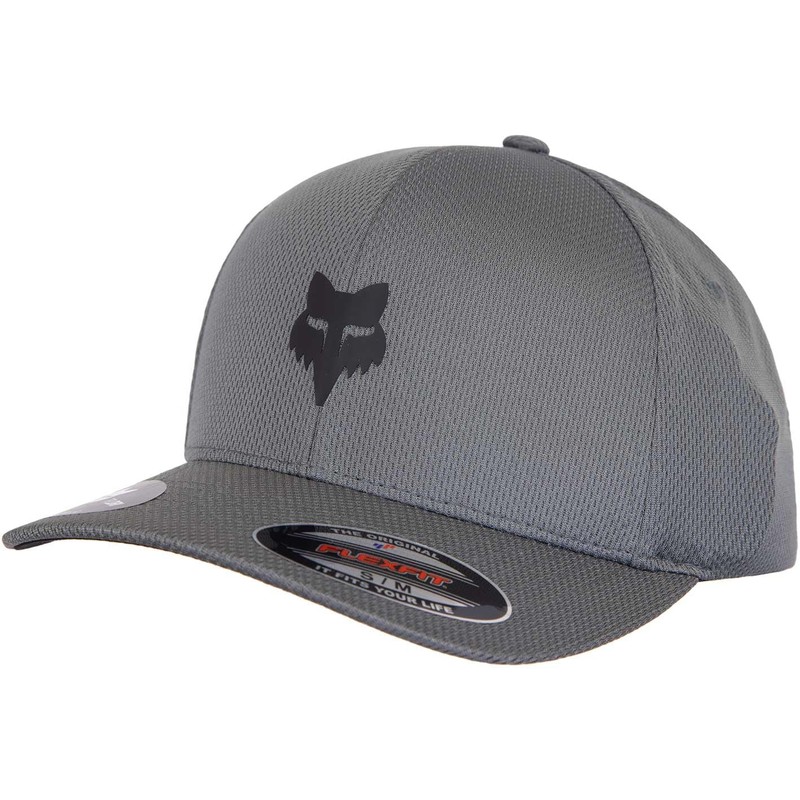 Fox Head Tech Flexfit Cap, Steel Grey