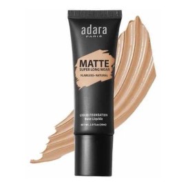 Base Líquida Adara Paris Matte Alta Cobertura Tono 204 Golden 30ml