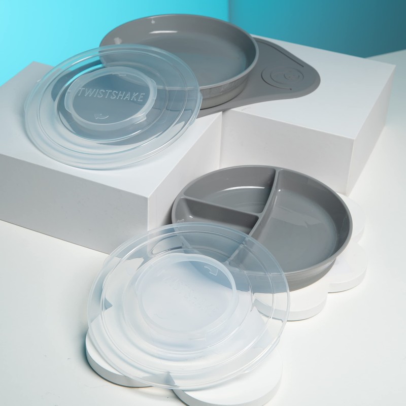 Twistshake Baby Tableware Set Mini + Divided Plate | Baby