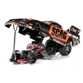 DCD 2024 Limited Edition 1/24 Diecast Model Ford Mustang NHRA Funny Car Dan Wilkerson "SCAG Power Equipment" Auto World