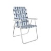Novogratz Poolside Gossip, Priscilla Folding Chairs, 2-Pack, French Blue