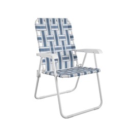 Novogratz Poolside Gossip, Priscilla Folding Chairs, 2-Pack, French Blue