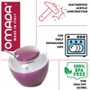 OMADA Sugar Bowl with Lid: 10.5 Ounce Acrylic Sugar Container