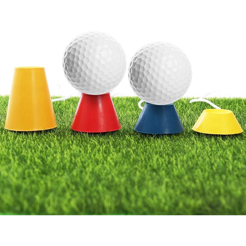 LOVMEAD Golf Tees Rubber Short Golf Tees Winter Tees Set