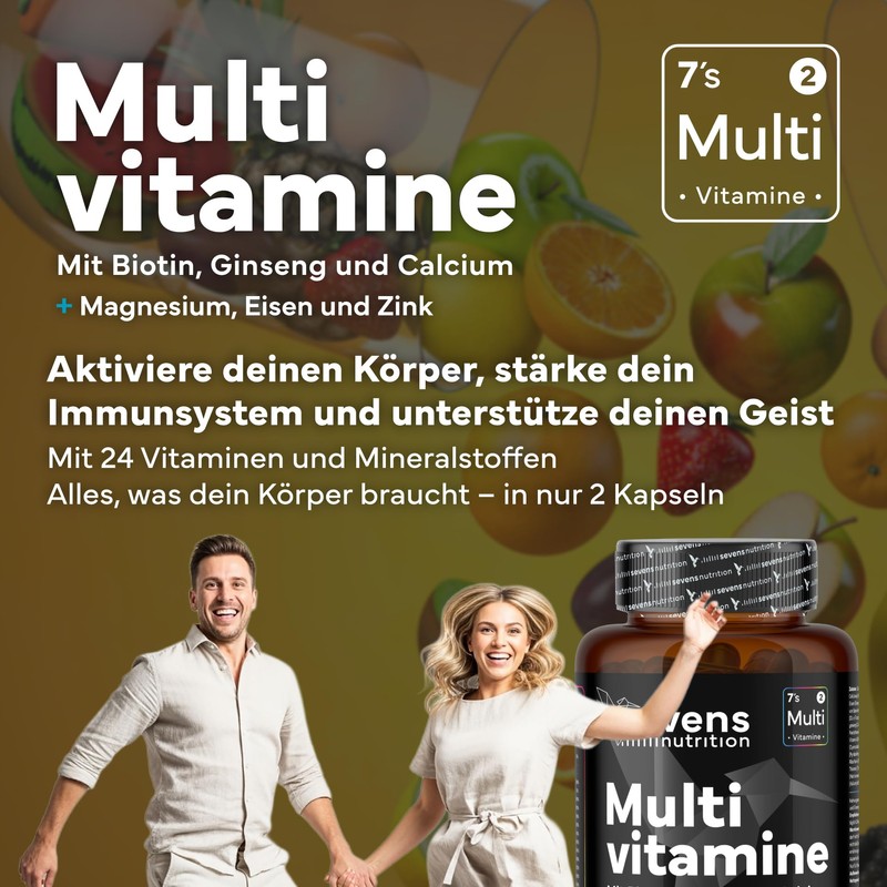 Multivitamin Premium - With 26 Vitamins & Minerals - 6