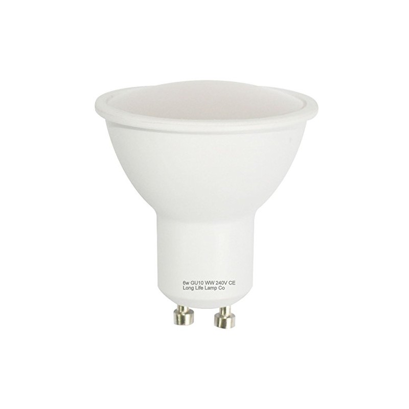 Long Life Lamp Company 6W GU10 LED Cool White Colour