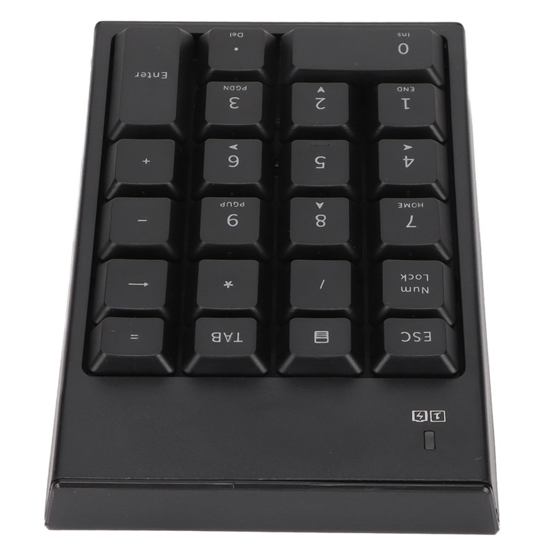 Number Pad 2.4GHz Wireless 22 Keys Delay Free Portable Black