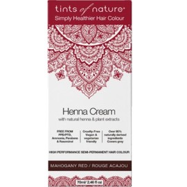 Tints Of Nature Henna Cream Mahogany Red 70ml