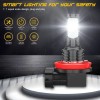 CHUSYYRAY Combo 9012+H11 LED Headlight Fog Light Bulbs Kit Super