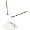 ForgeFast Elite Low-Torque Woodscrews | 5.0 x 70mm | Zinc