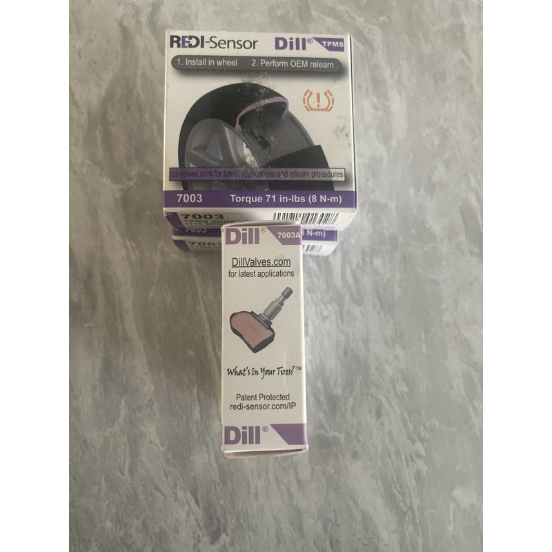 Dill 7003A 315MHz TPMS Redi Sensor with Adjustable Clamp In