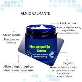 2pcs Crema For Aliviar Neuropatía Basic Extra Dermografo Azul Marino