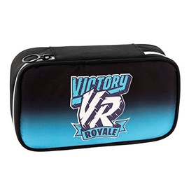 Panini Organized Rectangular Pencil Case - Fortnite - Sporty Victory 67656 Black Compact