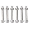 uxcell M8 x 55mm Hex Head Screws Bolts, Nuts, Flat