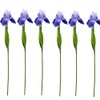 Pack of 6-Real Touch 18" Bearded Iris Artificial Flowers for