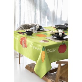 Thanksgiving Tablecloth (59" x 86", Thanksgiving)