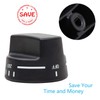 Reyhoar Genuine Viking PB010101 Thermostat Bake KNOB N/SBK Viking VKNPB010101