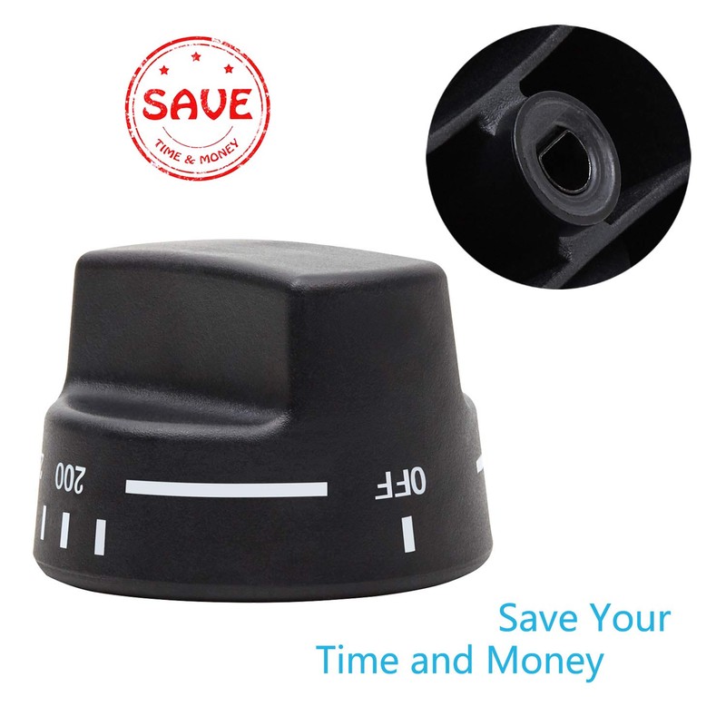 Reyhoar Genuine Viking PB010101 Thermostat Bake KNOB N/SBK Viking VKNPB010101
