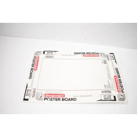 ArtSkills Lot of 24 Artskills Premium White Poster Boards 8 Pack 14" x 22" Heavyweight Set