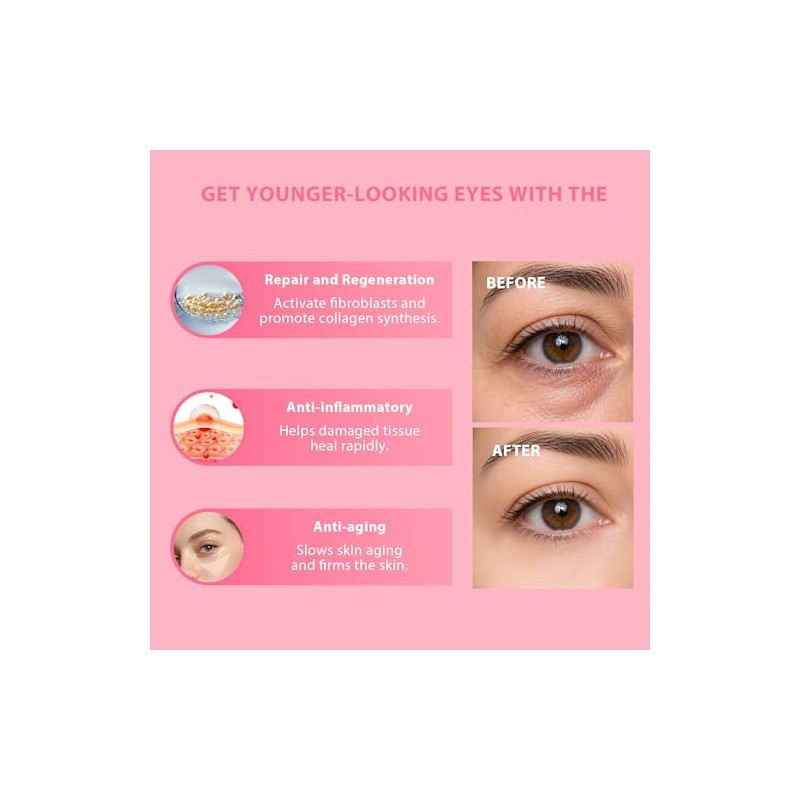 PDRN Collagen Multi Balm Stick & Eye Patches Set, Pink