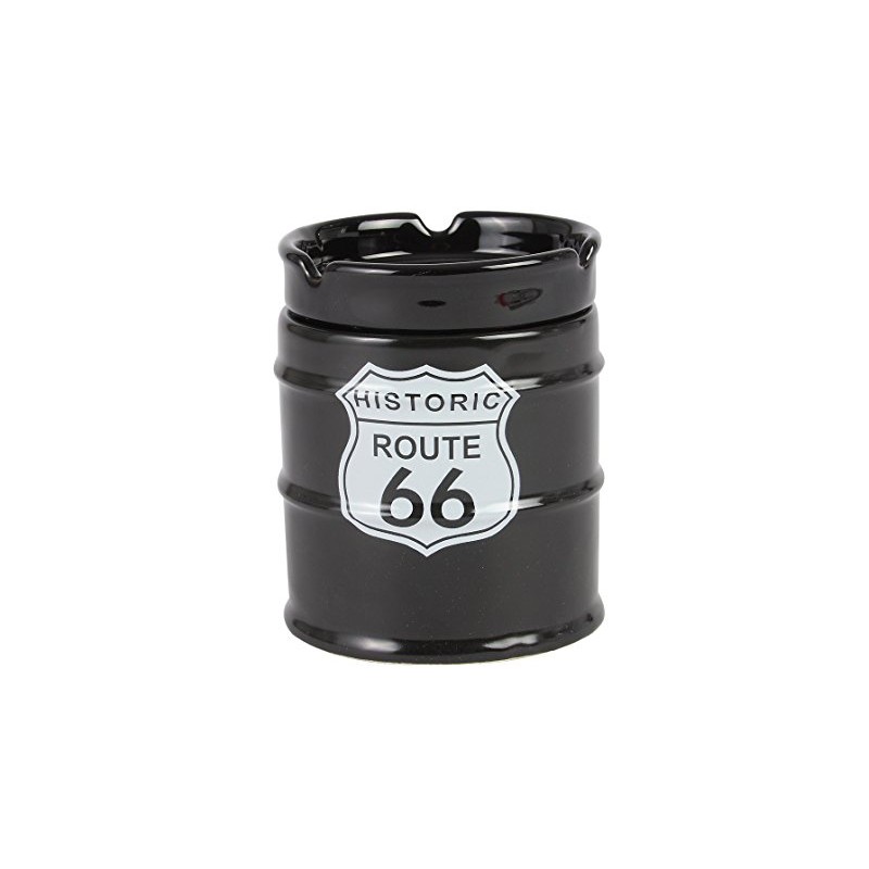 Airyusha New Drum Ashtray ROUTE66 AR-1426-4