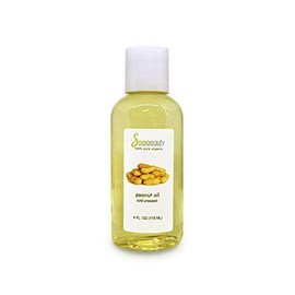 PEANUT OIL REFINED 100% Pure Carrier Cold Pressed (24 OZ(2 X 12 OZ))