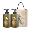 TS Houttuynia cordata shampoo 500g x 2 + Premium shampoo 100g x 2 / TS 어성초샴푸 500g 2개 + 프리미엄샴푸 100g 2개