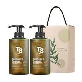 TS Houttuynia cordata shampoo 500g x 2 + Premium shampoo 100g x 2 / TS 어성초샴푸 500g 2개 + 프리미엄샴푸 100g 2개