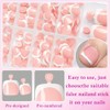 Tips Uñas Postizas para los Pies, 120 Uds Acrílicas Estilo