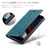 AQUOS Sense 6 Folio Case, SH-54B/SHG05 Compatible, Turquoise, RFID Protection,