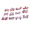 12pcs American Independence Day Glasses American Flag Holiday Glasses for