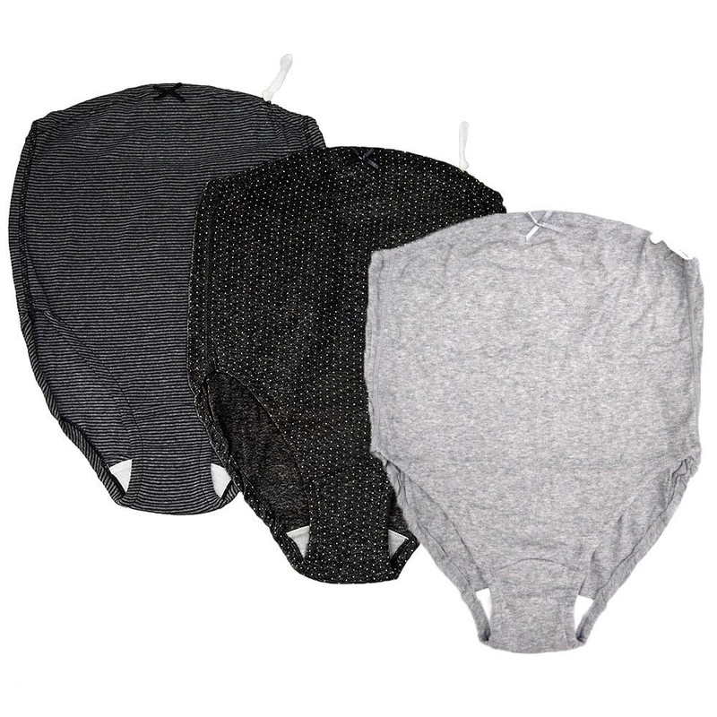 Rosemadam 7309 7309 Maternity Panties, 100% Cotton, Non-Stressful Wear, Elastic