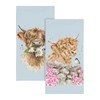 Wrendale Designs by Hannah Dale 'Daisy Coo' Highland Cow Pocket
