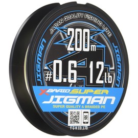 X-Braid Super Jigman X4 200m No. 0.6, 12lb5 Color