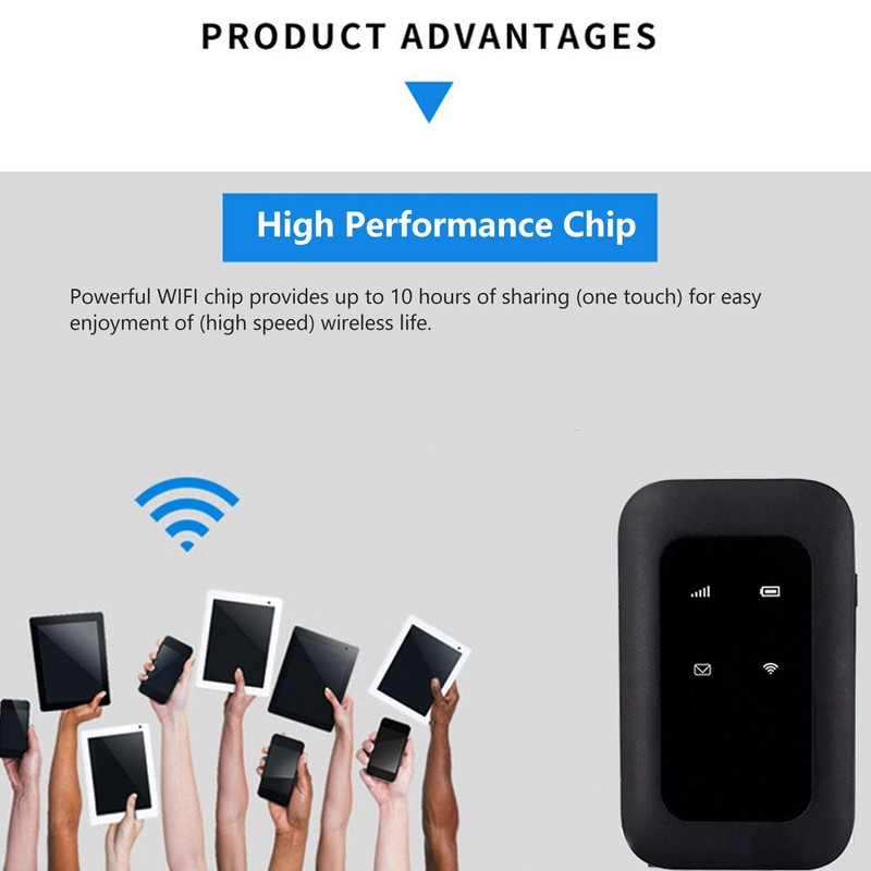 JIO AS 4G LTE Mobile Wifi Hotspot with SIM Card