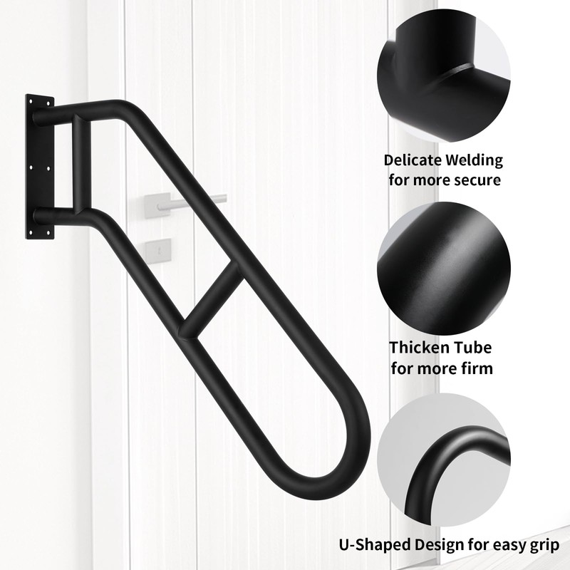 ROTHLEY Hand Rails for Outdoor Steps,Hand Rails for Elderly Porch