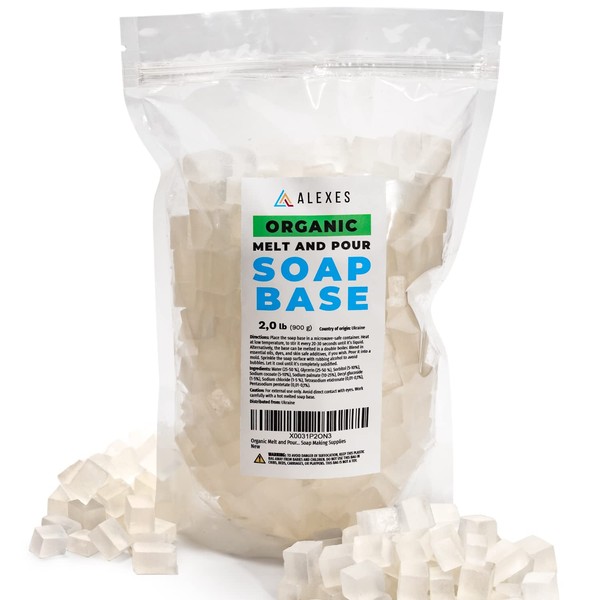 ALEXES Organic Melt and Pour C ALEXES 2 lb Soap