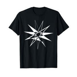 Abstract Shapes Triangles Geometric Sign T-Shirt